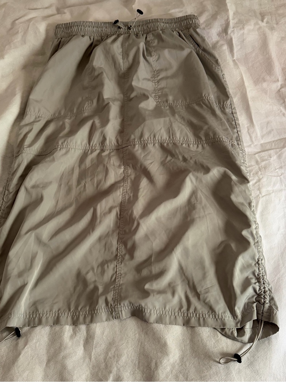 wild fable Gray Maxi Cargo Skirt Size M
